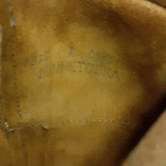 Vintage Minnetonka Fringe Boots Size 7 - Picture 3 of 5